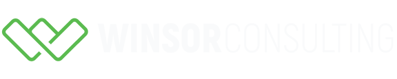 Green W White Text Right